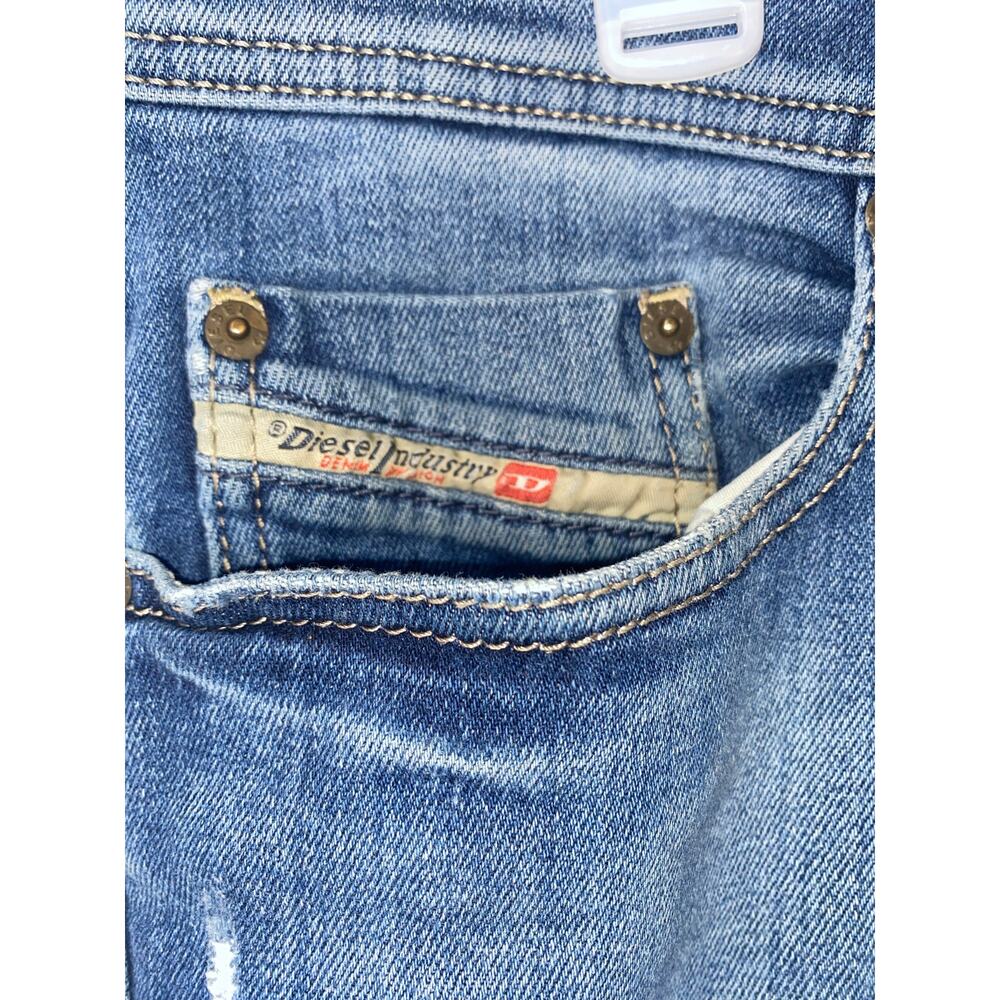 Diesel Teppher Slim Carrot Mens Jeans 36X32 - Picture 2 of 9